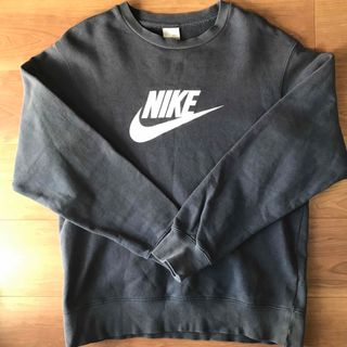 ナイキ(NIKE)の【M size】NIKEスウェット 90s ネイビー 古着(スウェット)