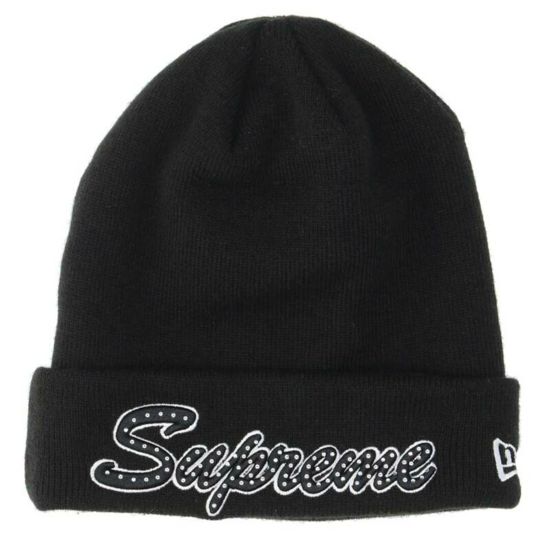 Supreme(シュプリーム)のシュプリーム  Script Beanie ラインストーンスクリプトビーニーニットキャップ メンズ メンズの帽子(ニット帽/ビーニー)の商品写真