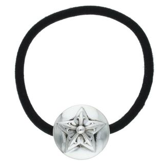 クロムハーツ(Chrome Hearts)のクロムハーツ  HAIRBAND/スターボタンヘアゴム シルバーコンチョ メンズ(その他)