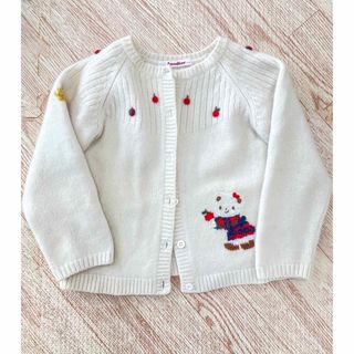 専用☆新品☆familiar カーディガン 100キッズ服女の子用(90cm~)