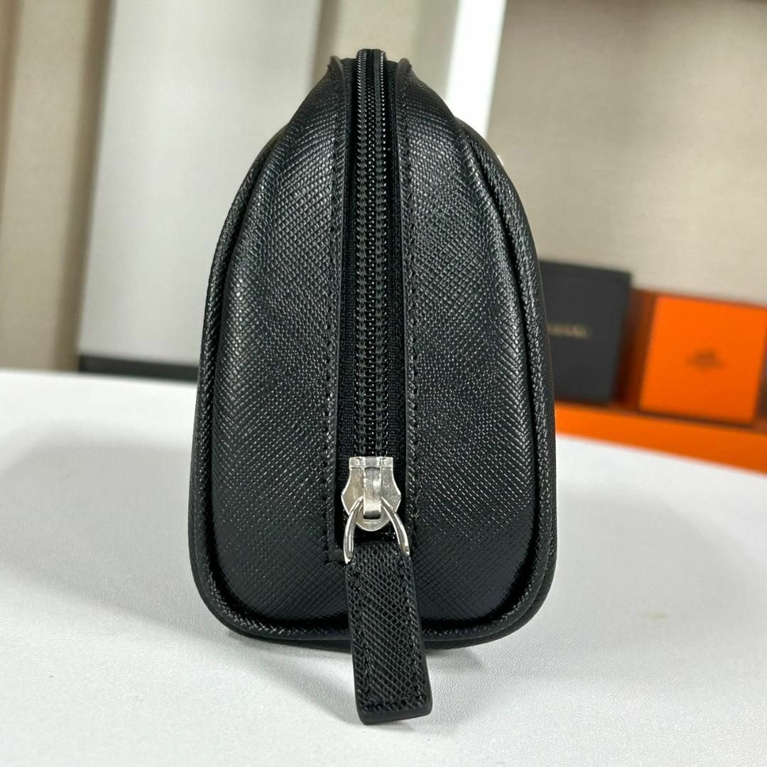 新品 MONTBLANC ポーチ イタリア製 オールレザー 最高級品