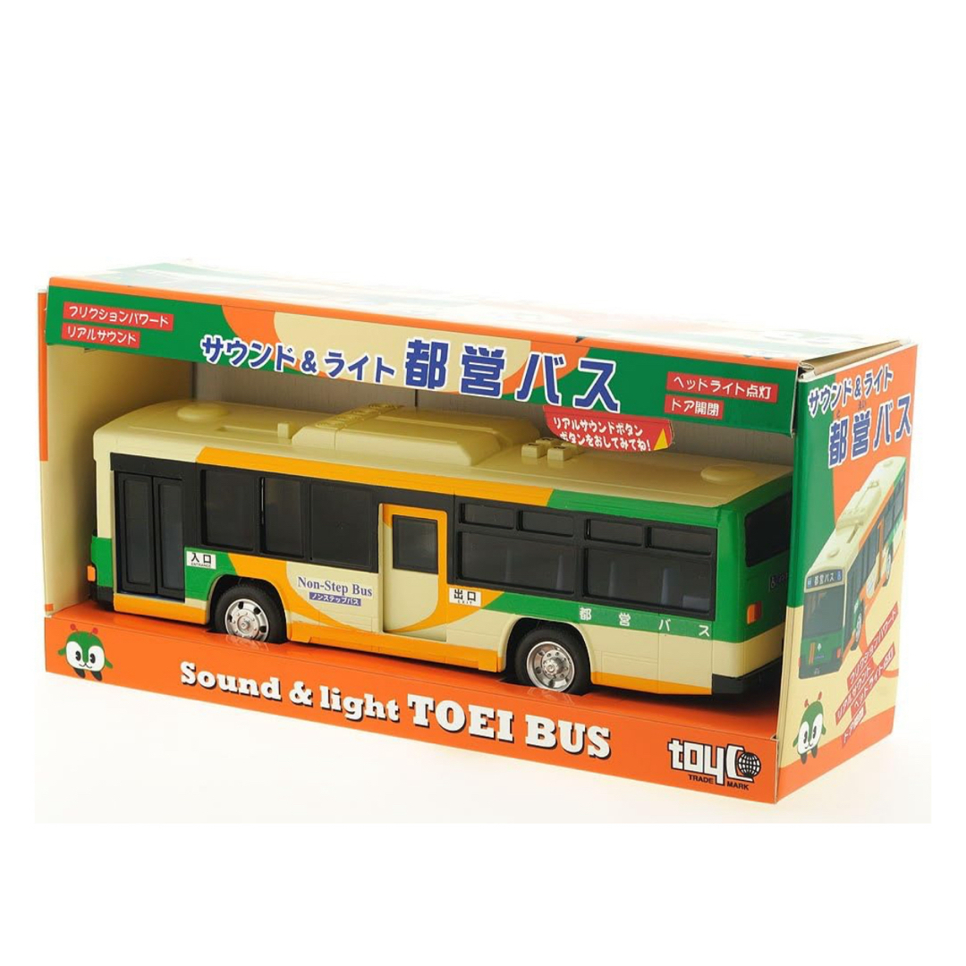 TOYCO(トイコー)のサウンド&ライト 都営バス キッズ/ベビー/マタニティのおもちゃ(電車のおもちゃ/車)の商品写真