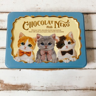 モロゾフ(モロゾフ)の新品　モロゾフ　ショコラな猫　バレンタイン　チョコ　ギフト　缶　紙袋付(菓子/デザート)