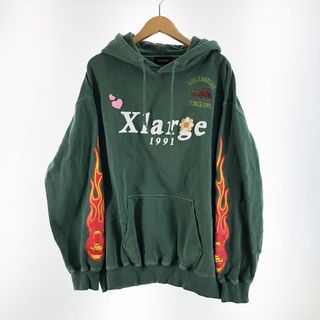 激レアアイテム❗ XLARGE × 2PAC コラボパーカー