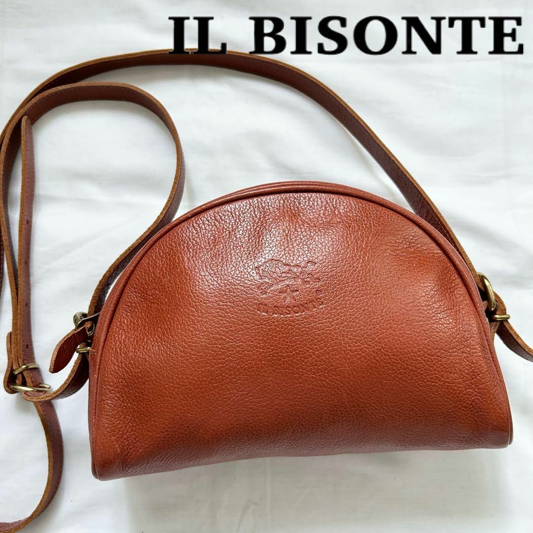 IL BISONTE - ✨極美品✨激レア イルビゾンテ ショルダーバッグ レザー