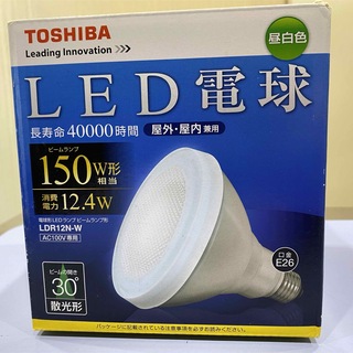 トウシバ(東芝)の東芝 LED電球 LDR12N-W 昼白色(蛍光灯/電球)