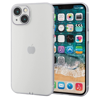 エレコム(ELECOM)のエレコム iPhone 14 ケース ソフト カメラレンズ保護設計 極限保護 ク(モバイルケース/カバー)