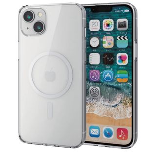 エレコム(ELECOM)のエレコム iPhone 14 Plus ケース ハイブリッド 耐衝撃 カメラ周り(モバイルケース/カバー)