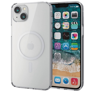 エレコム(ELECOM)のエレコム iPhone 14 Plus ケース ハイブリッド 耐衝撃 カメラ周り(モバイルケース/カバー)