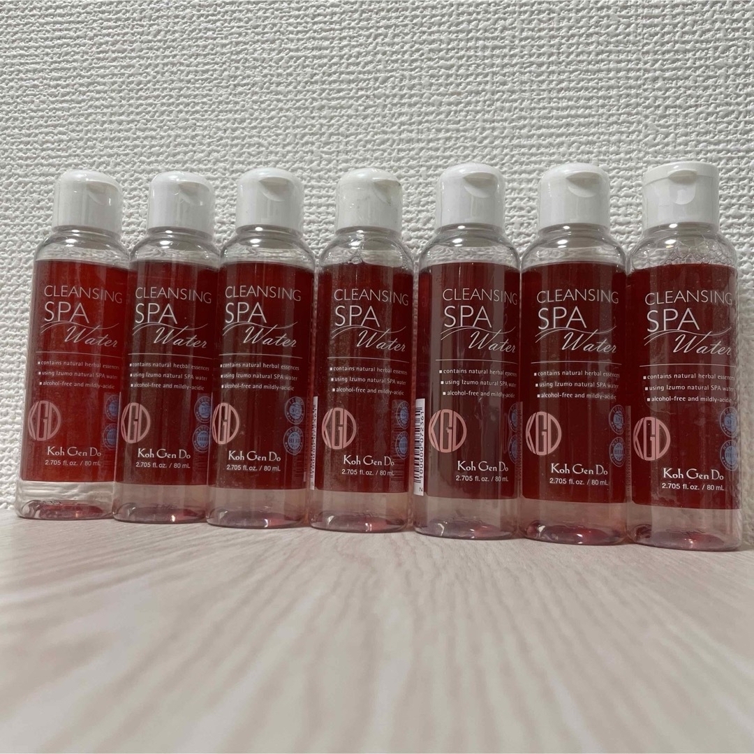 新品未開封 江原道クレンジングウォーター80ml 7本 560ml コスメ/美容のスキンケア/基礎化粧品(クレンジング/メイク落とし)の商品写真