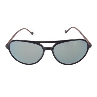 モンクレール(MONCLER)のMONCLER モンクレール サングラス ML0151 ACETATE SUNGLASSES ティアドロップ サングラス アイウェア ブラック系【中古】(サングラス/メガネ)