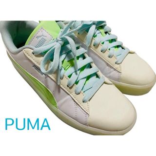 プーマ(PUMA)のプーマ　レザースニーカー　ソフトフォームプラス　25.0(スニーカー)