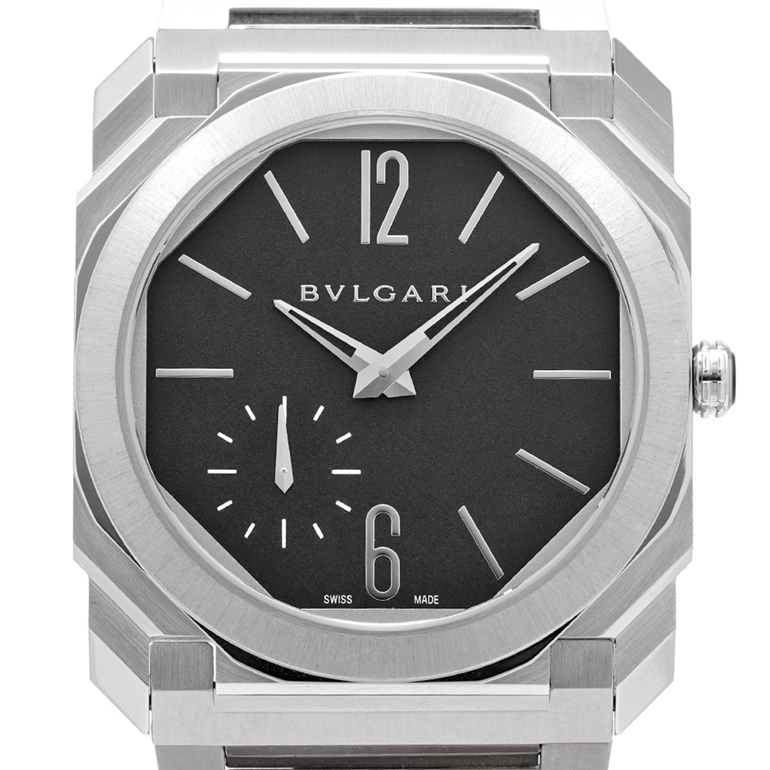 BVLGARI(ブルガリ)の中古 ブルガリ BVLGARI BGO40SXT ブラック メンズ 腕時計 メンズの時計(腕時計(アナログ))の商品写真