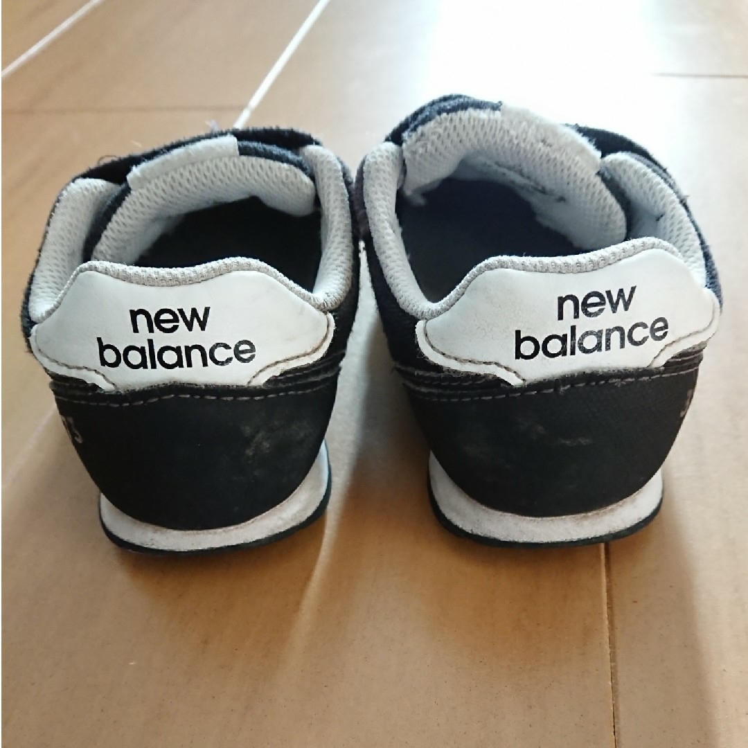 New Balance(ニューバランス)のnew balance 373 黒 15.0 キッズ/ベビー/マタニティのキッズ靴/シューズ(15cm~)(スニーカー)の商品写真