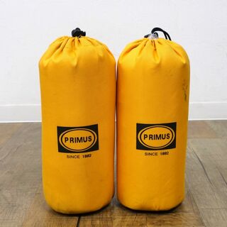 プリムス(PRIMUS)のイワタニ プリムス IWATANI PRIMUS ガス カートリッジ バッグ PA-B1 廃盤 イエロー 黄色 OD缶 収納ケース キャンプ アウトドア(その他)