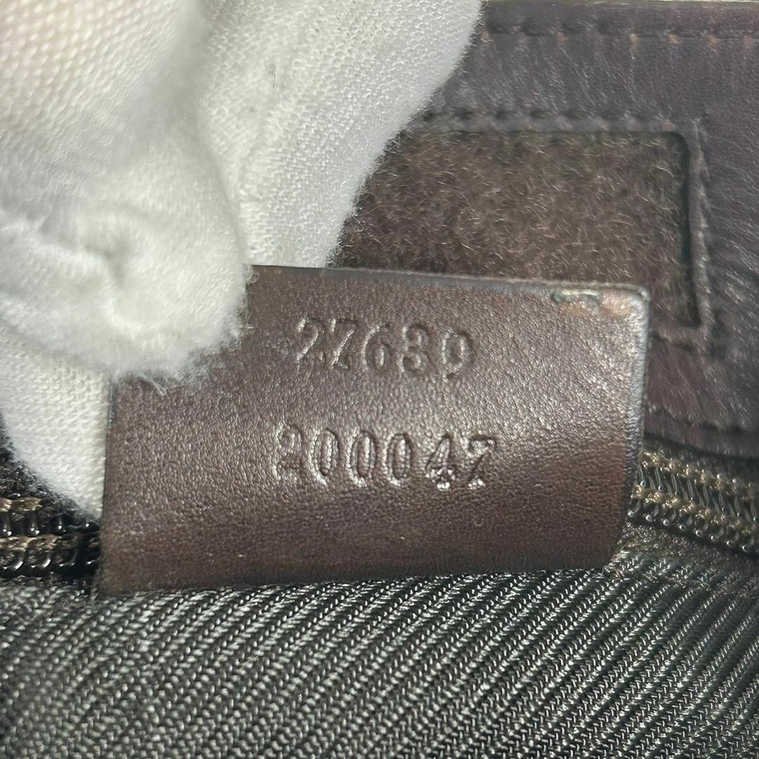 Gucci(グッチ)の美品 GUCCI ボディバッグ GG キャンバス モノグラム メンズのバッグ(ショルダーバッグ)の商品写真