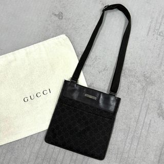 グッチ(Gucci)の美品 GUCCI ボディバッグ GG キャンバス モノグラム(ショルダーバッグ)