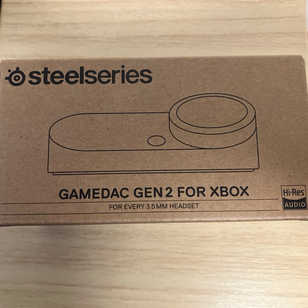 SteelSeries(スティールシリーズ)のGameDAC gen2 for Xbox 美品！ スマホ/家電/カメラのPC/タブレット(PC周辺機器)の商品写真