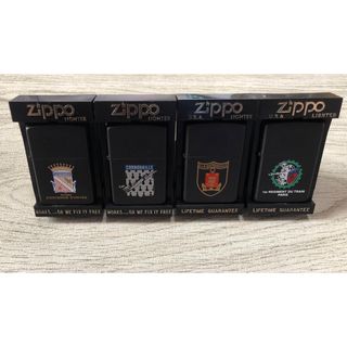 ジッポー(ZIPPO)のデッドストック！80'年代ヴィンテージ　ZIPPO 4点まとめ売り(タバコグッズ)