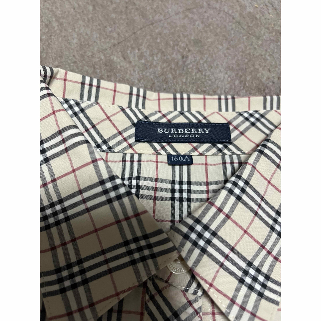 BURBERRY(バーバリー)のBurberryロンドンキッズチェックシャツ キッズ/ベビー/マタニティのキッズ服女の子用(90cm~)(ブラウス)の商品写真