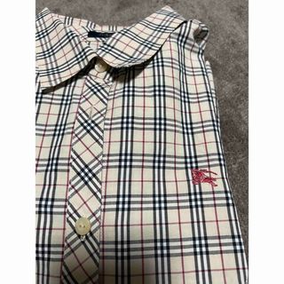 バーバリー(BURBERRY)のBurberryロンドンキッズチェックシャツ(ブラウス)