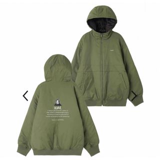 エックスガール(X-girl)のREVERSIBLE QUILTED JACKET X-girl エックスガール(ナイロンジャケット)