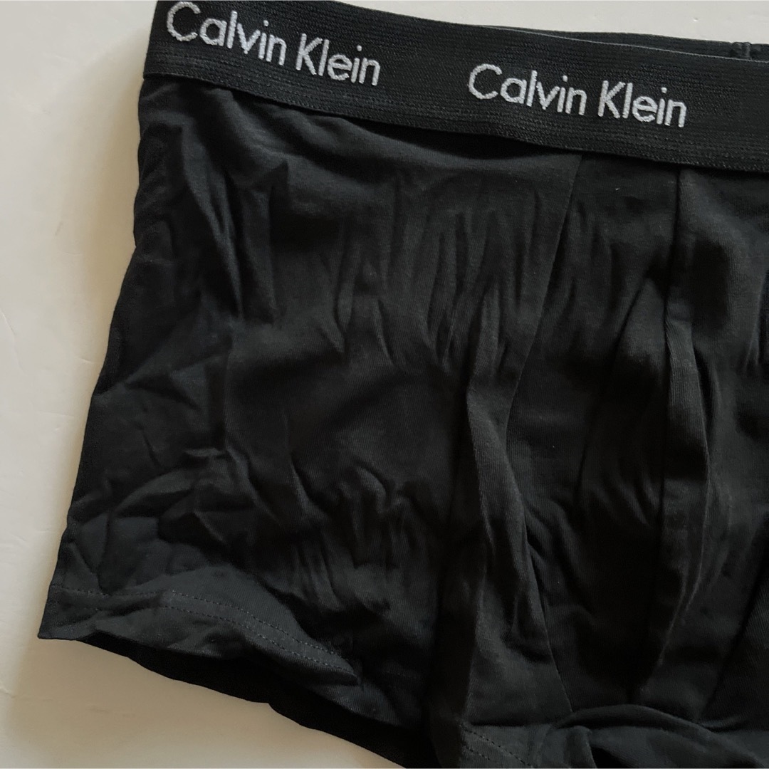 Calvin Klein(カルバンクライン)のカルバンクライン　メンズボクサー　XL(L) ブラック　黒　メンズインナー下着 メンズのアンダーウェア(ボクサーパンツ)の商品写真