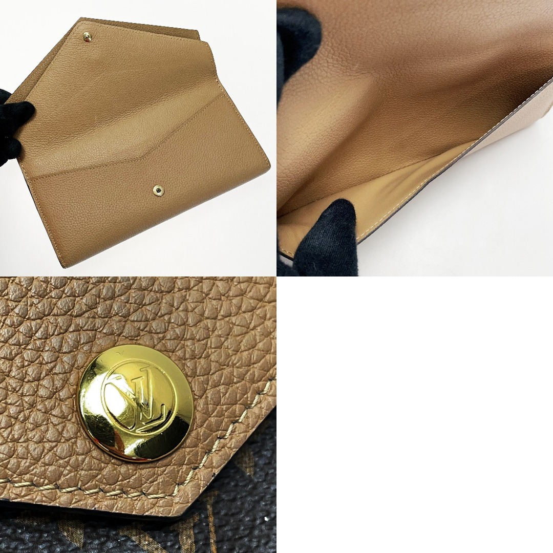 ★超極美品★ルイヴィトン　長財布　ポルトフォイユ　ドゥブルV　モノグラム　レザー LOUIS VUITTON ルイ・ヴィトン 財布 ポルトフォイユ・ドゥブルV