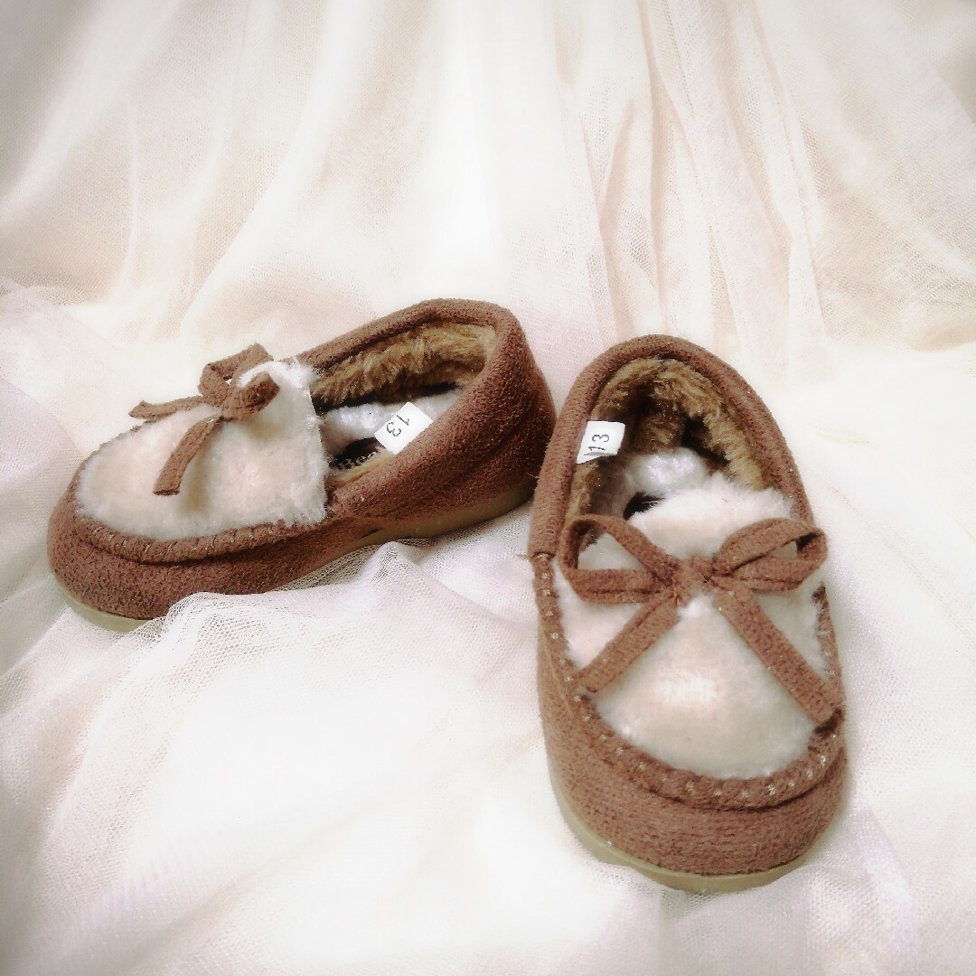 女の子冬物靴2点まとめ売りset♥️ キッズ/ベビー/マタニティのベビー靴/シューズ(~14cm)(ブーツ)の商品写真