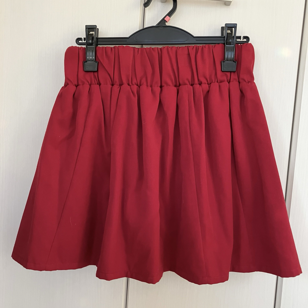 ギャザーミニスカート レディースのスカート(ミニスカート)の商品写真