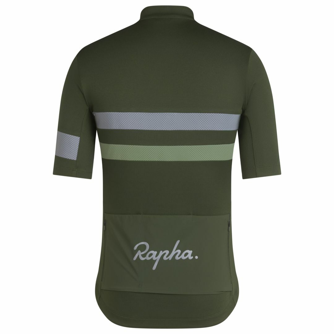 新品 Rapha メンズ ブルベ ジャージ ディープオリーブグリーン