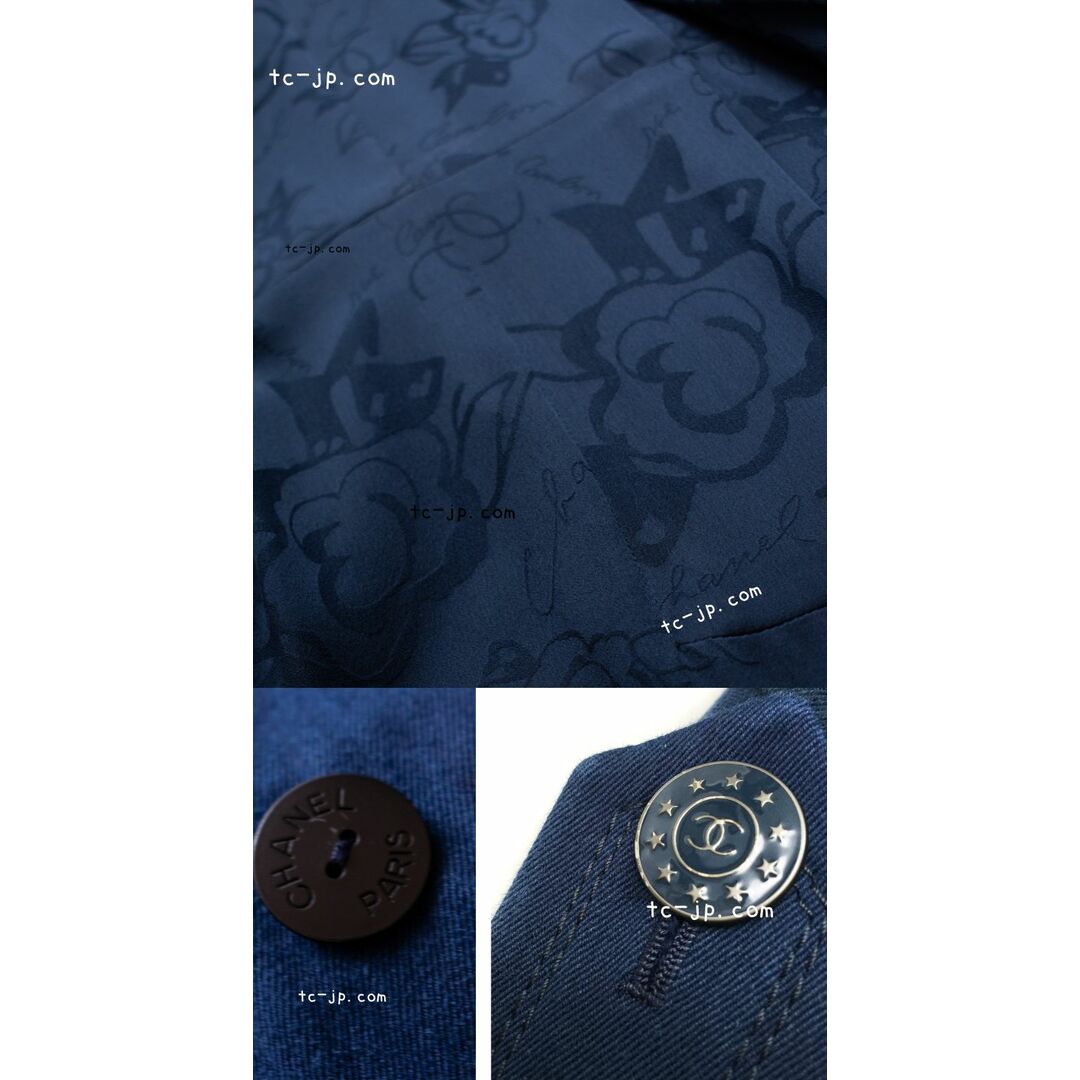 CHANEL - 70万 シャネル コート CHANEL 一番人気カラー ネイビー CHANEL - 70万 シャネル コート CHANEL 一番人気カラー ネイビー