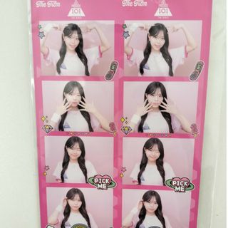 渋谷芽衣 PRODUCE101JAPAN GIRLS HMV展 ポストカード(アイドルグッズ)