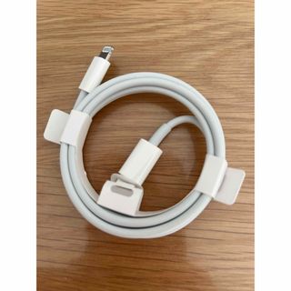 iPhone充電ケーブル 1m ライトニング 純正品(バッテリー/充電器)