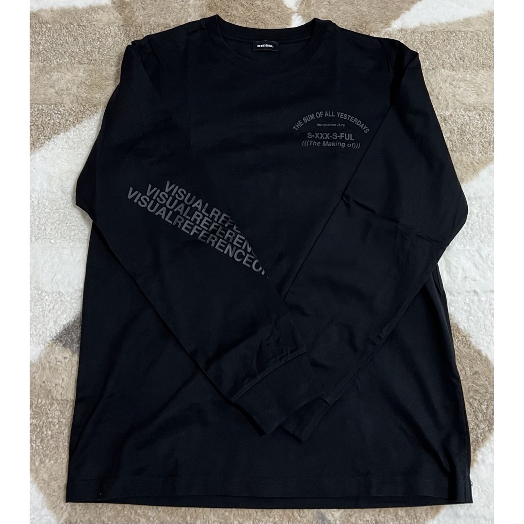 DIESEL(ディーゼル)のDIESEL/ディーゼル クールネックシャツ・長T・ロンT メンズのトップス(Tシャツ/カットソー(七分/長袖))の商品写真