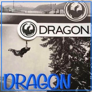 DRAGON - DRAGONドラゴンアライアンスUS限定ICONロゴバーステッカー