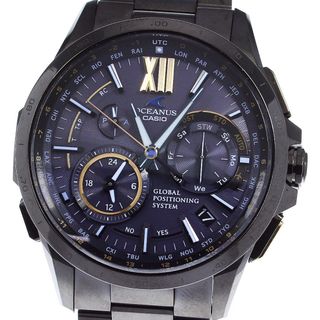 カシオ(CASIO)のカシオ CASIO OCW-G1000S-1AJR オシアナス 世界限定300本 ソーラー電波 メンズ 美品 _797389(腕時計(アナログ))