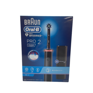 ブラウン(BRAUN)の未使用品 BRAUN ブラウン Oral-B Pro2 2500 電動歯ブラシ 中古 W４(電動歯ブラシ)