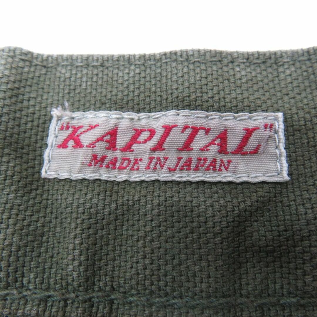 KAPITAL(キャピタル)のKAPITAL LIGHT CANVAS RINGOMAN CARGO PANTS EK-562 メンズのパンツ(ワークパンツ/カーゴパンツ)の商品写真