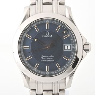 オメガ/OMEGA    シーマスター 120   2501.81　ブルー　自動巻き 【中古】 商品番号 E-154836(腕時計(アナログ))