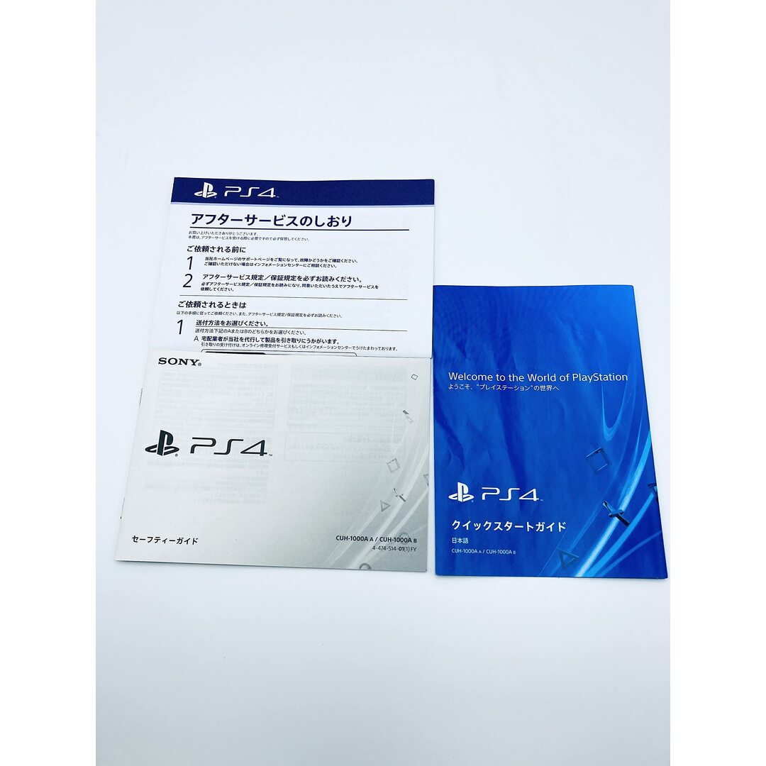 PS4 ジェット・ブラック 500GB CUH-1000AA01の通販 by 123shop｜ラクマ