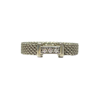 ティファニー(Tiffany & Co.)のTIFFANY&Co. サマセット 3P 9号 リング・指輪 SV925 ダイヤモンド(リング(指輪))