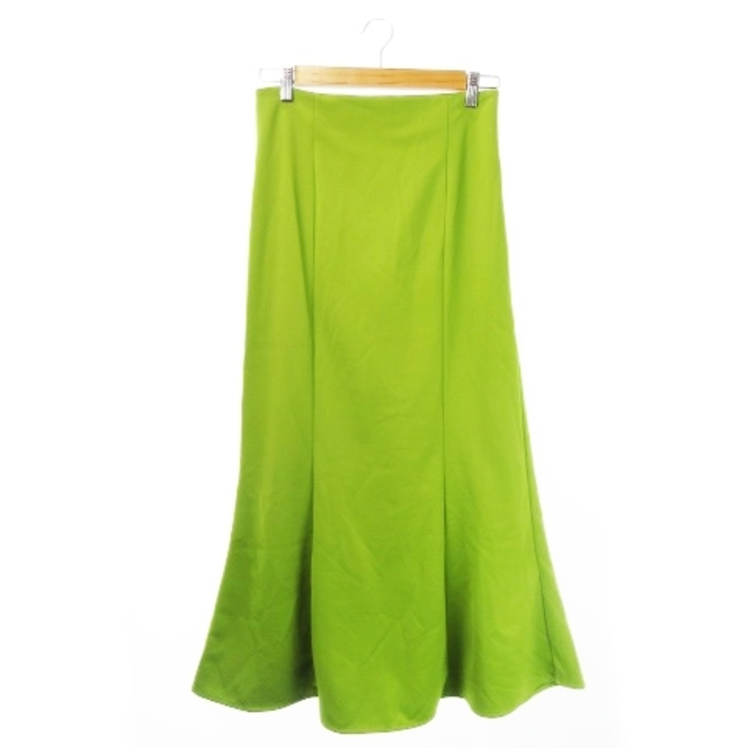 LOWRYS FARM(ローリーズファーム)のローリーズファーム スカート タイト マーメイド ロング 光沢感 L 緑 レディースのスカート(ロングスカート)の商品写真