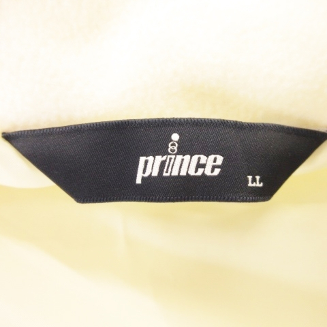 Prince(プリンス)のプリンス ジャケット ベスト 中綿 スタンドカラー スポーツ テニス LL 白 スポーツ/アウトドアのテニス(ウェア)の商品写真
