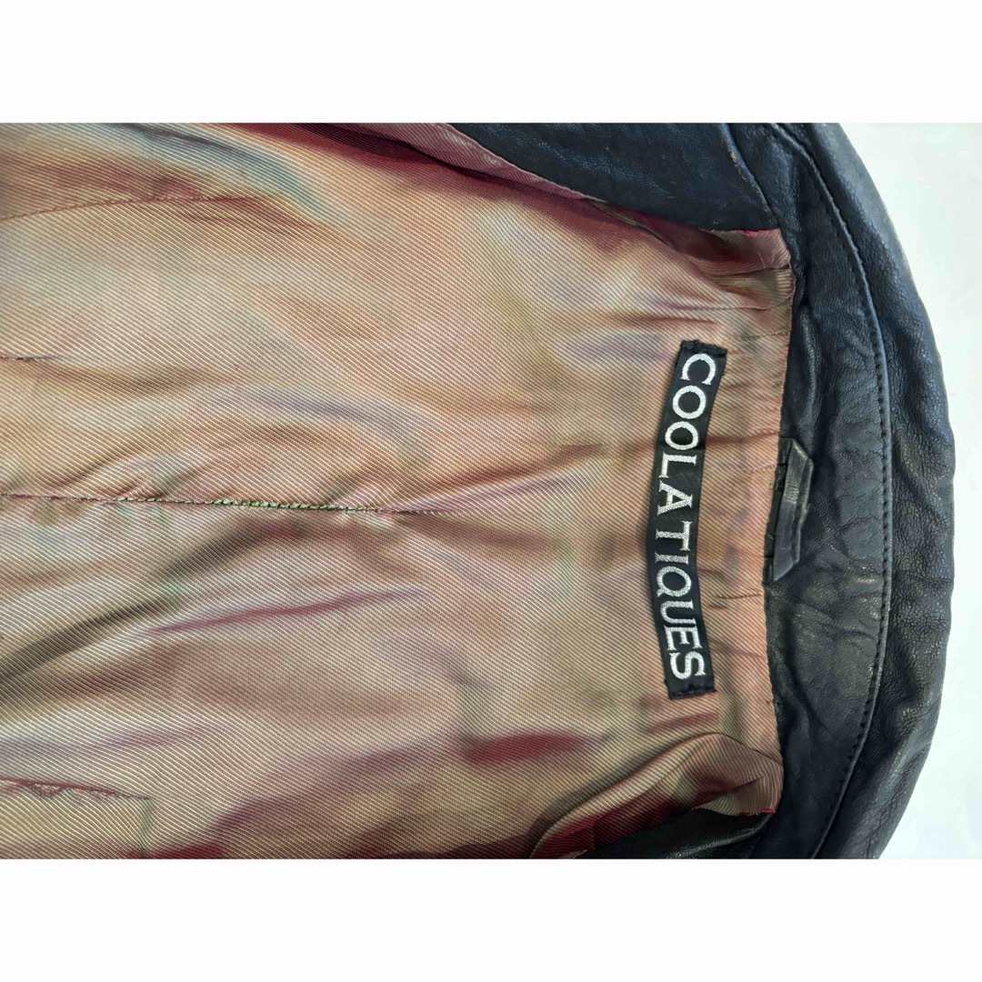 COOLATIQUES ライダース　レディース レディースのジャケット/アウター(ライダースジャケット)の商品写真