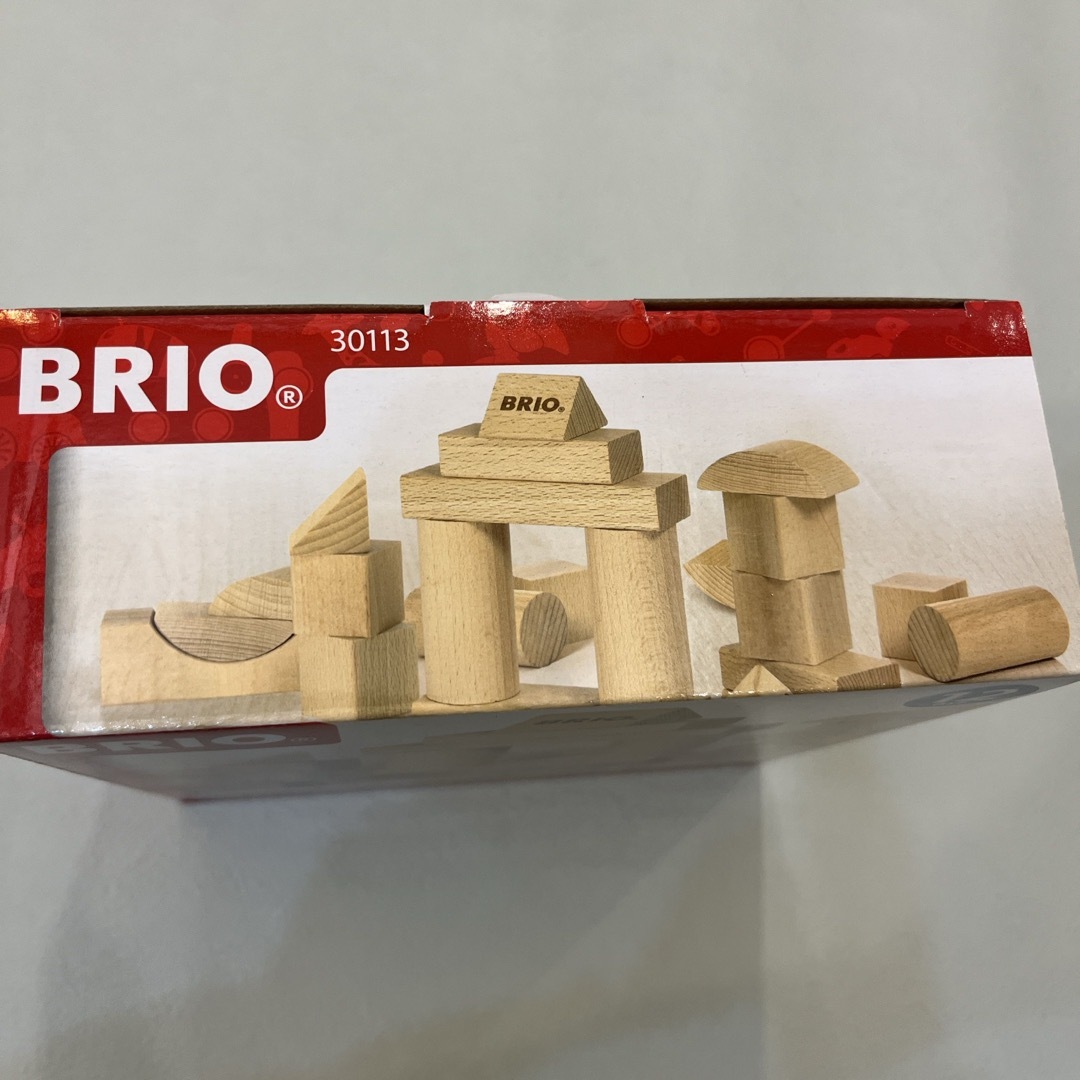 BRIO(ブリオ)のゆーとママ様専用　ブリオ　ナチュラルブロックス50ピース　新品未使用 キッズ/ベビー/マタニティのおもちゃ(積み木/ブロック)の商品写真