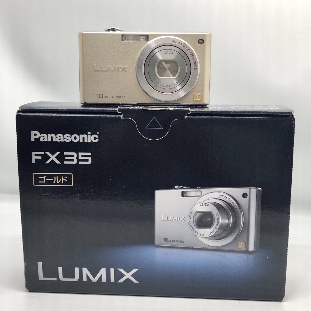 Panasonic(パナソニック)のパナソニック デジタルカメラ LUMIX (ルミックス)  DMC-FX35-N スマホ/家電/カメラのカメラ(コンパクトデジタルカメラ)の商品写真