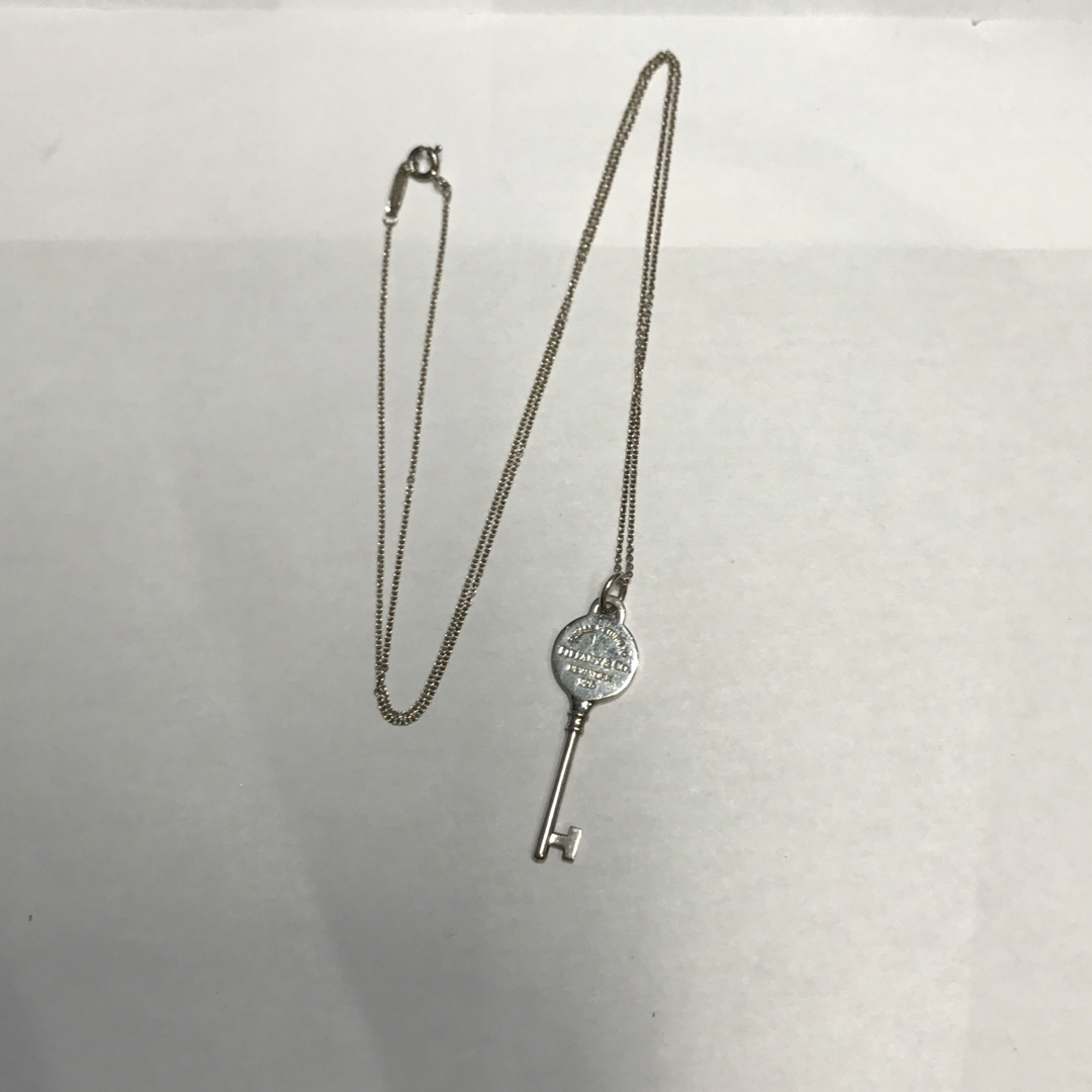 Tiffany & Co.(ティファニー)のRR985 ティファニー　キートップネックレス　シルバー レディースのアクセサリー(ネックレス)の商品写真