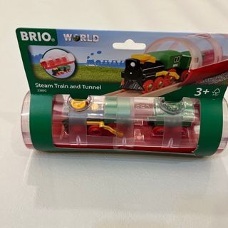 ブリオ(BRIO)のブリオ　スチームトレイン&トンネル　新品未使用(電車のおもちゃ/車)