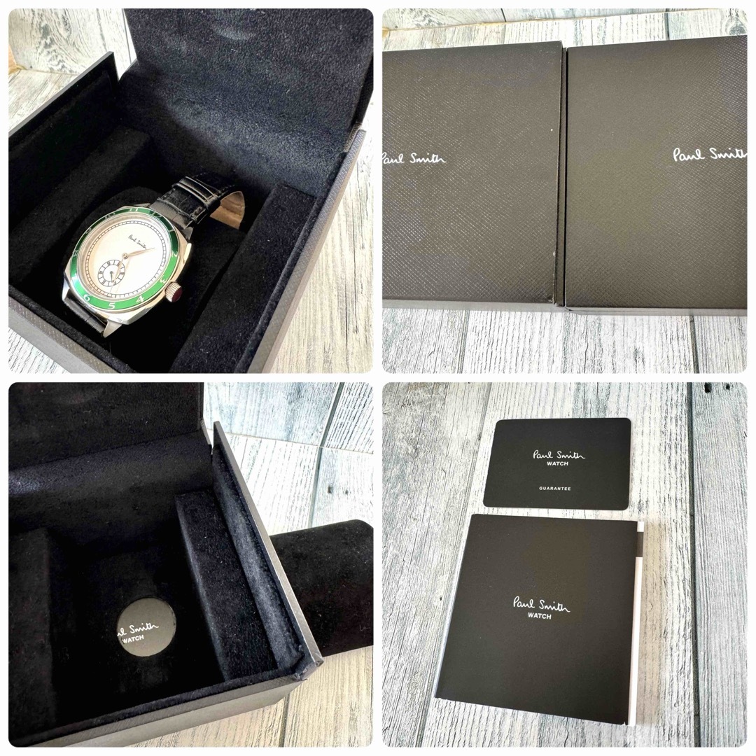 Paul Smith(ポールスミス)の【希少】Paul Smith ポールスミス 腕時計 1995 グリーン 復刻版 メンズの時計(腕時計(アナログ))の商品写真